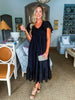 Vintage Love Smocked Midi Dress
