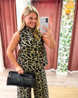 Giuliana Jacquard Top