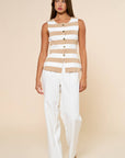 Harbor Morning Striped Top