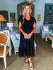 Vintage Love Smocked Midi Dress