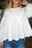 Orchard Picnic Lace Top-Off White