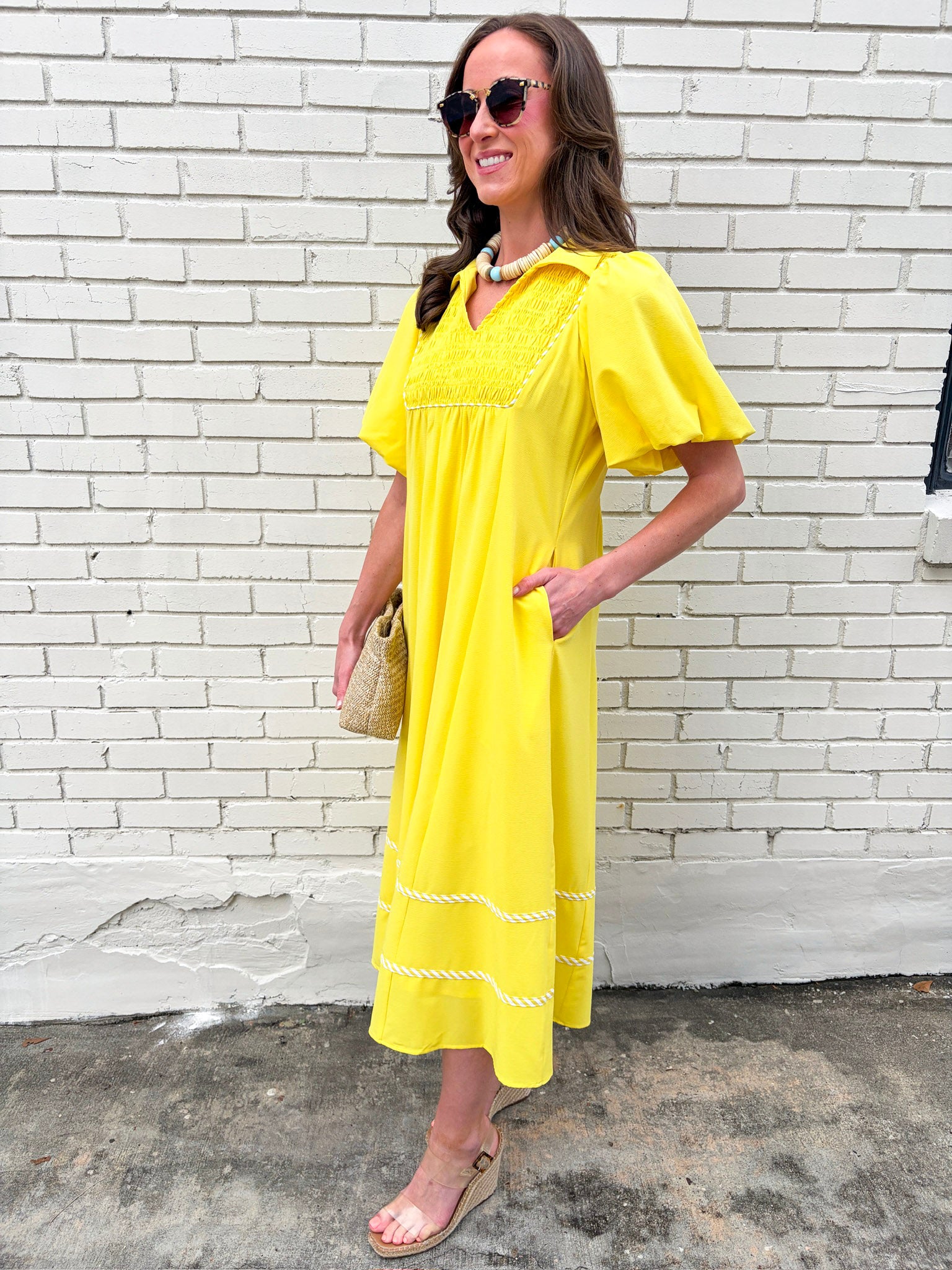 Sunset Glow Midi Dress