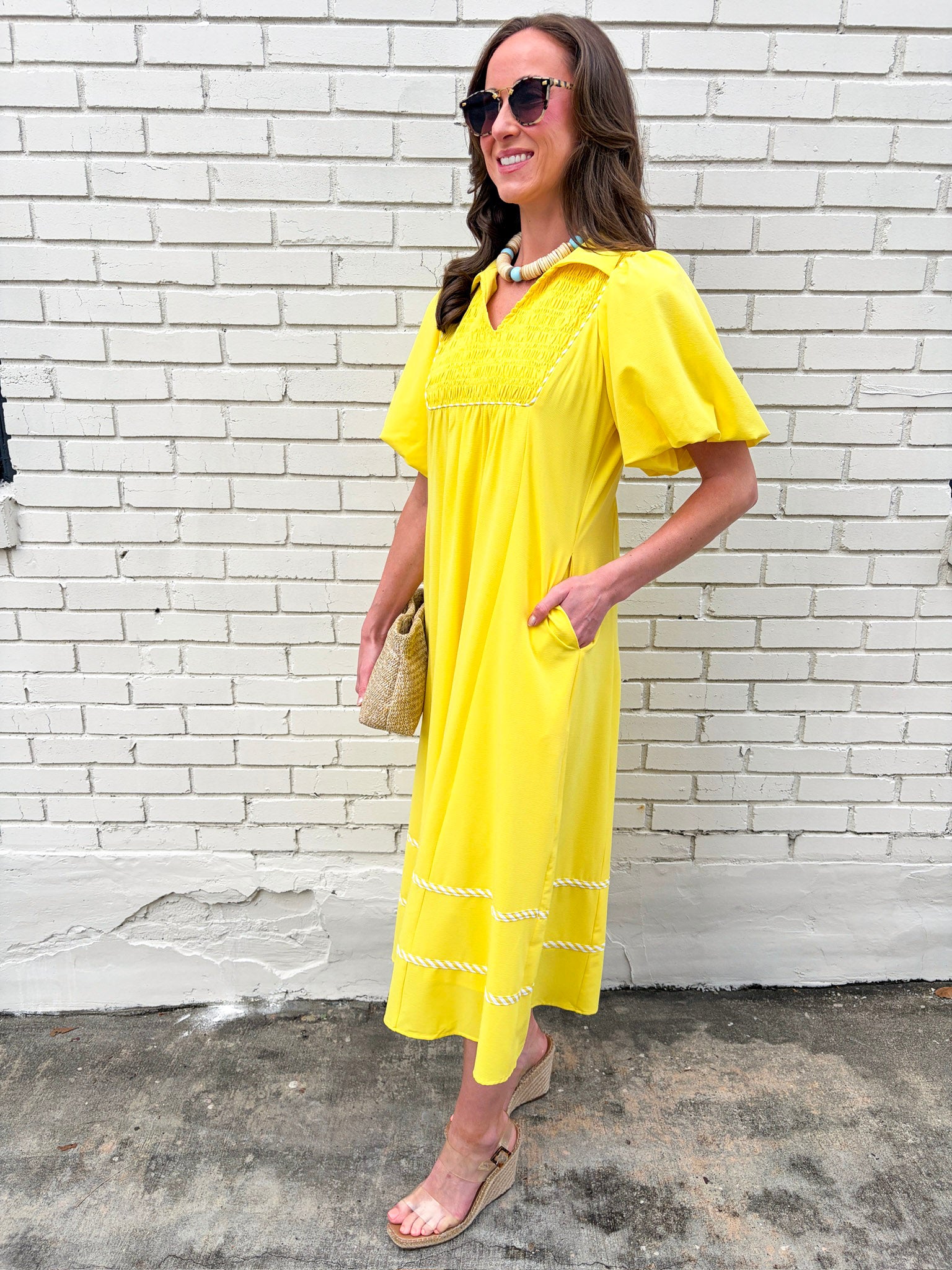 Sunset Glow Midi Dress
