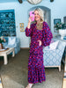 Turma Floral Tiered Maxi Dress