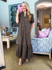 Baby Buds Floral Midi Dress