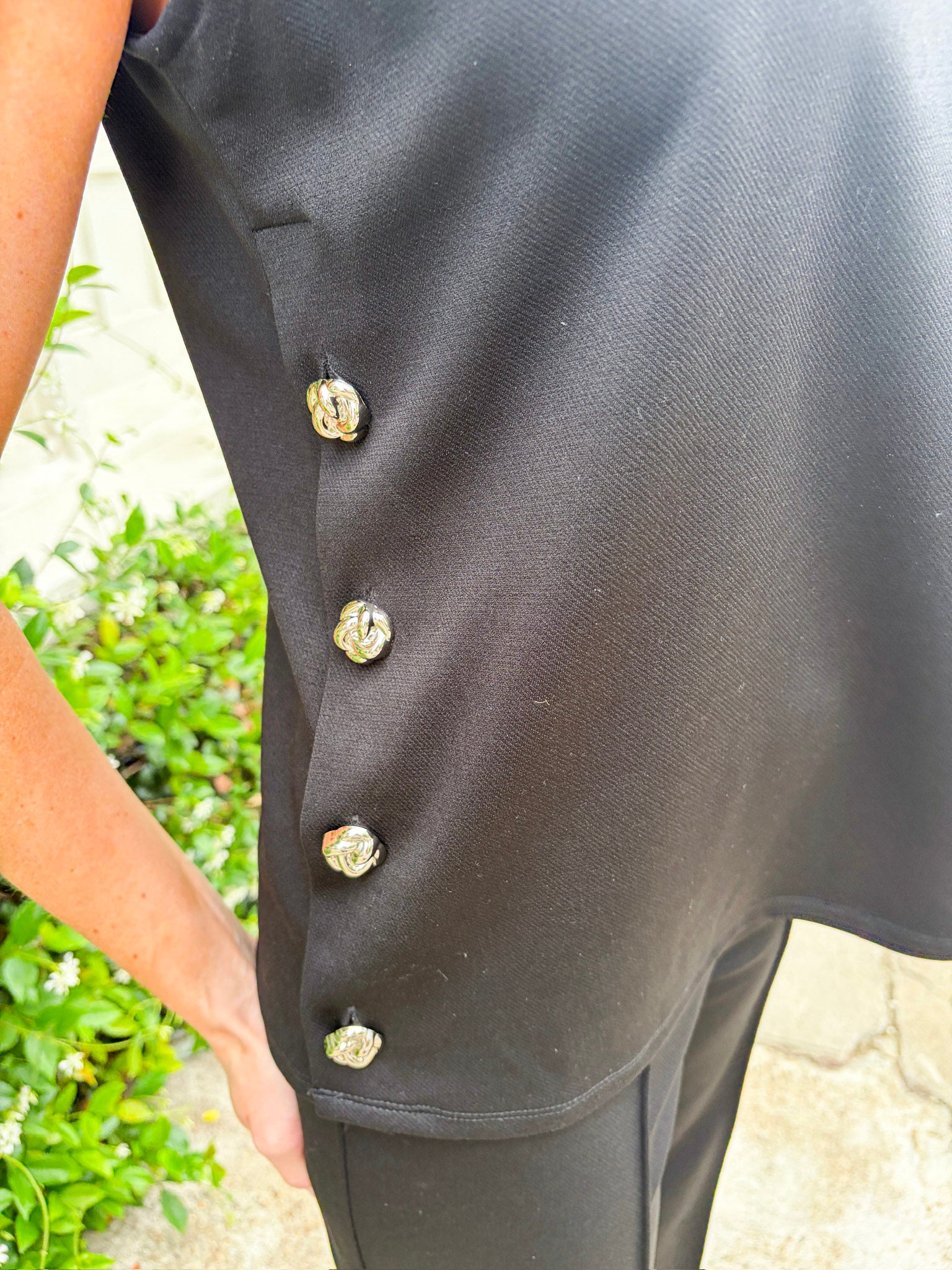 Iris Side Button Tunic