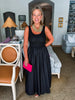 Let's Stroll Dress-Black