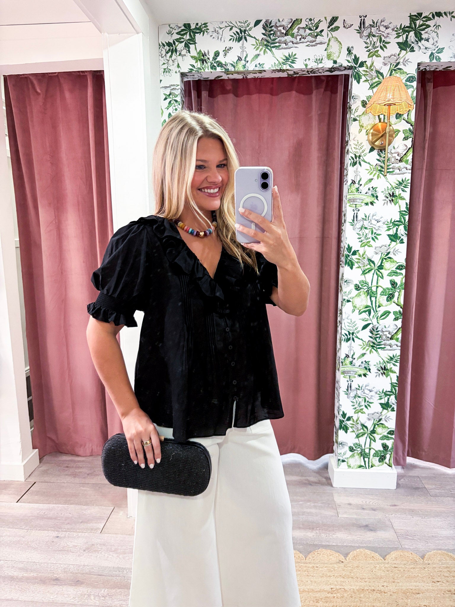 Primrose Poplin Top