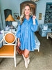 Country Roots Denim Dress