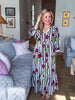 Wine & Whimsy Midi Dress