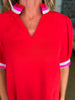 Summer Chill Top-Tomato Red