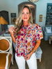 Bria Floral Top
