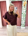 Woodland Charm Sweater-Brown