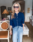 Cozy Nights Cardigan-Midnight Navy
