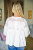 Orchard Picnic Lace Top-Off White
