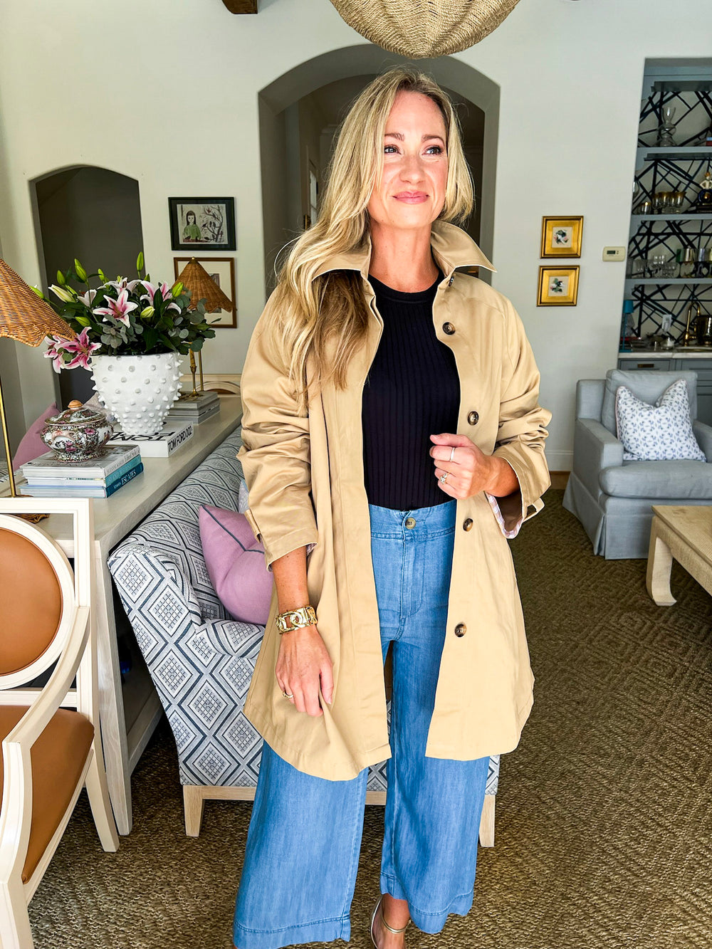 French Moment Trench Coat