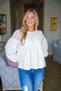 Orchard Picnic Lace Top-Off White