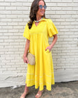 Sunset Glow Midi Dress