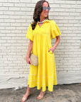 Sunset Glow Midi Dress