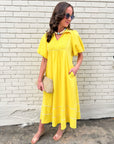 Sunset Glow Midi Dress