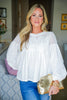Orchard Picnic Lace Top-Off White