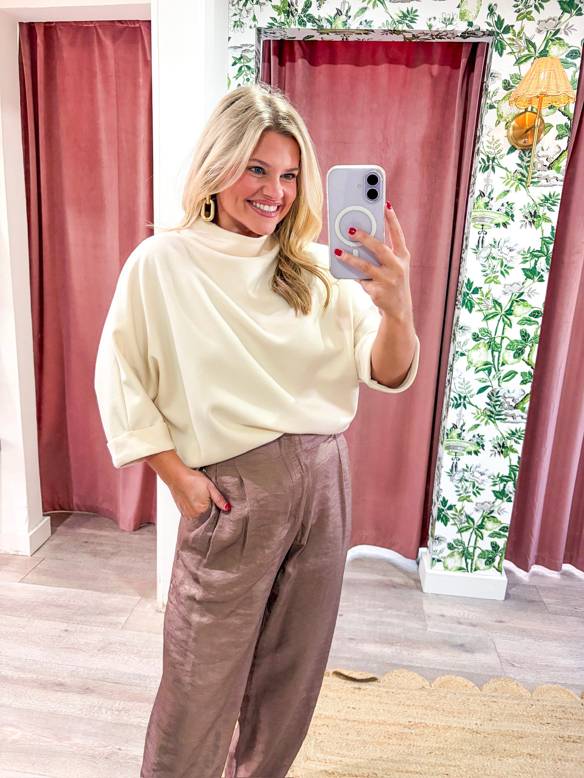 Mellow Days Sweatshirt-Ivory