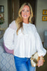 Orchard Picnic Lace Top-Off White