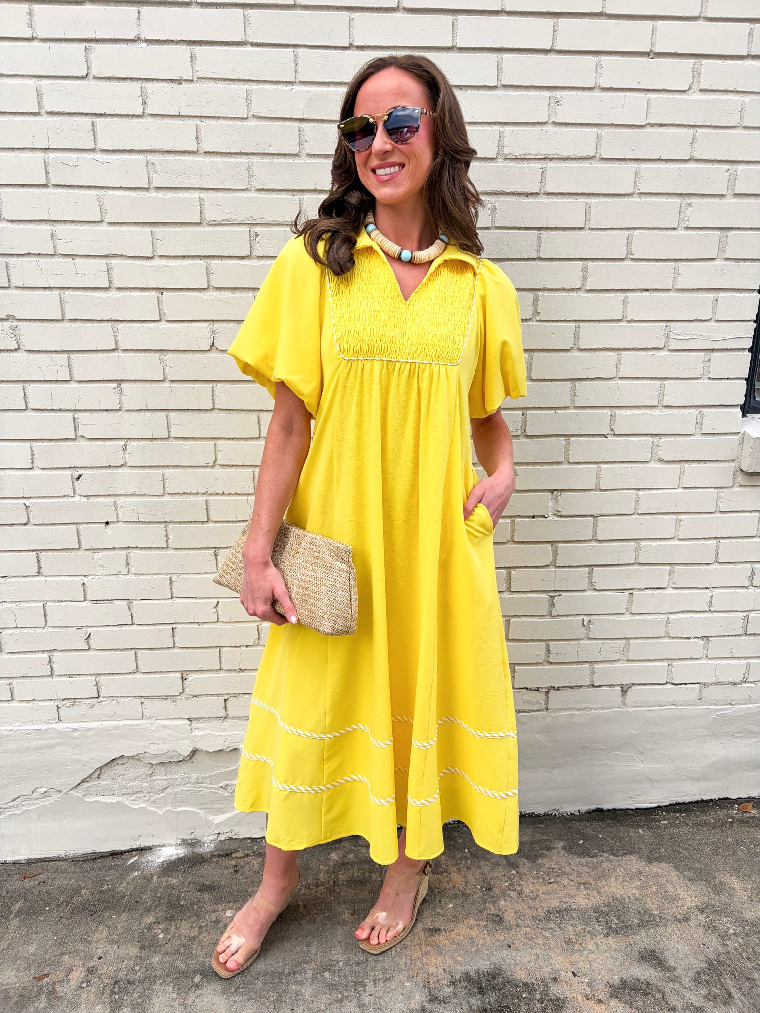 Sunset Glow Midi Dress