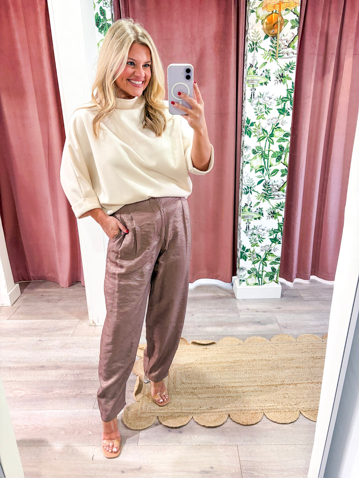Mellow Days Sweatshirt-Ivory