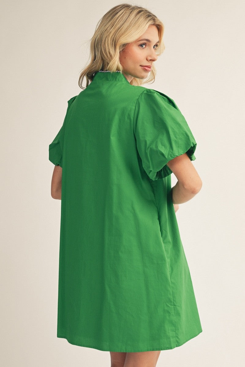 kelly green mini dress Floral Majesty Shift Mini Dress-Kelly Green – Pomp & Circumstance Boutique by Marie Earthman