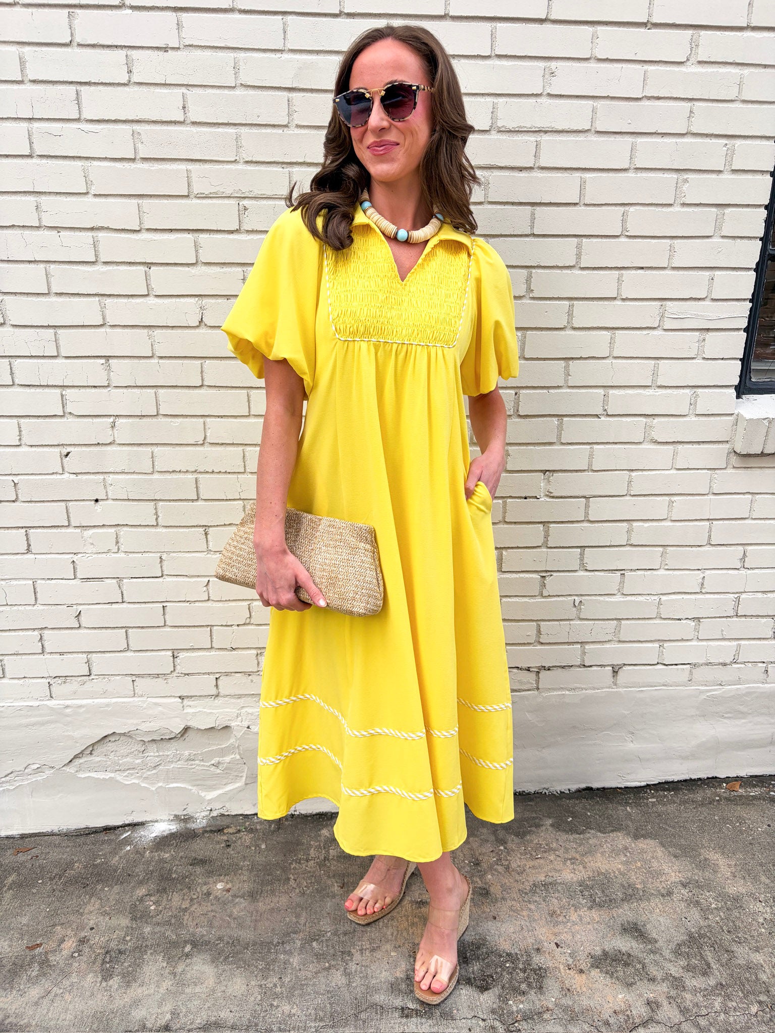 Sunset Glow Midi Dress