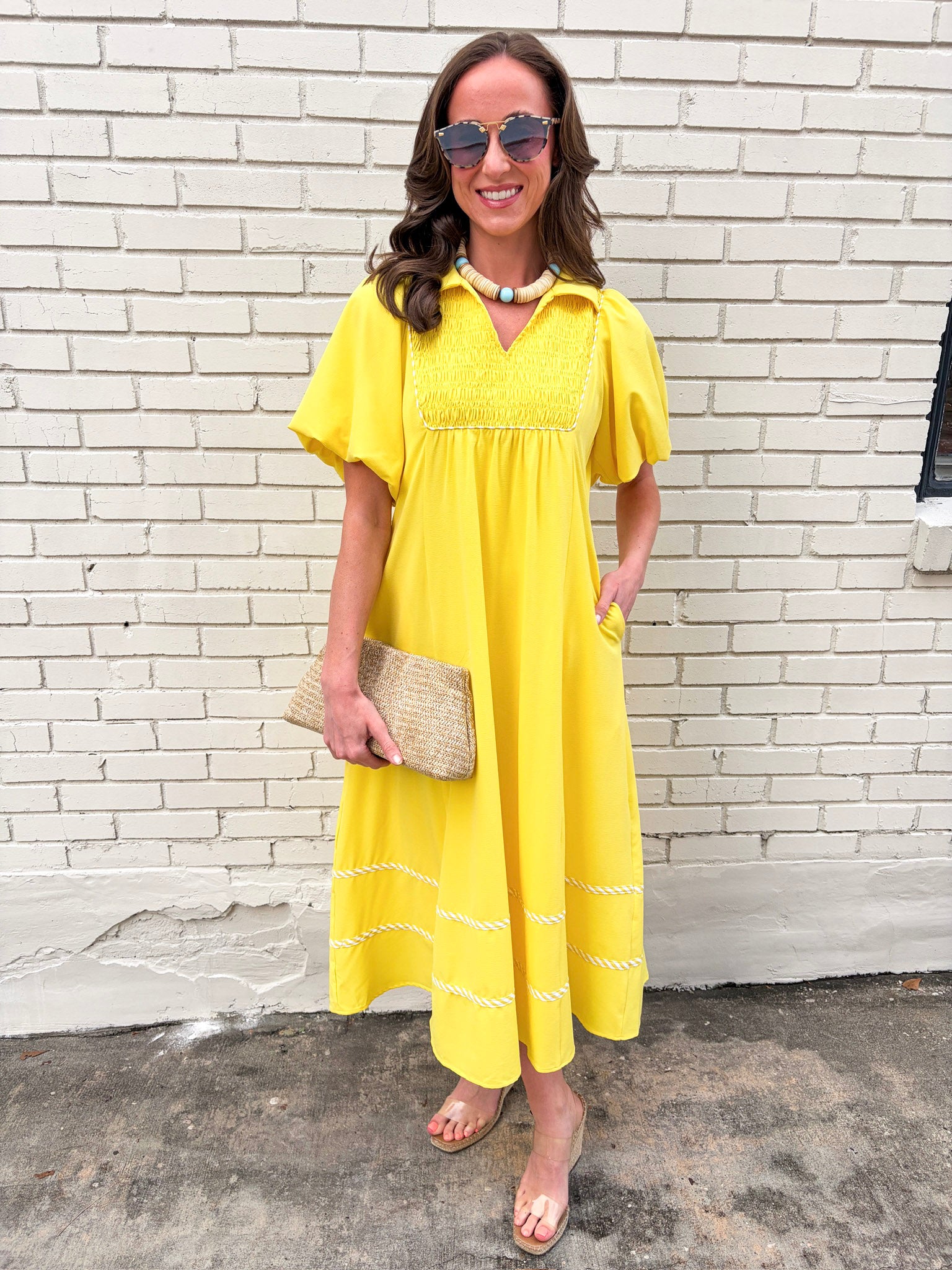 Sunset Glow Midi Dress