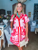 PREORDER: Vacation Babe Skirt Set-Red