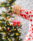 Needlepoint Bow Ornament