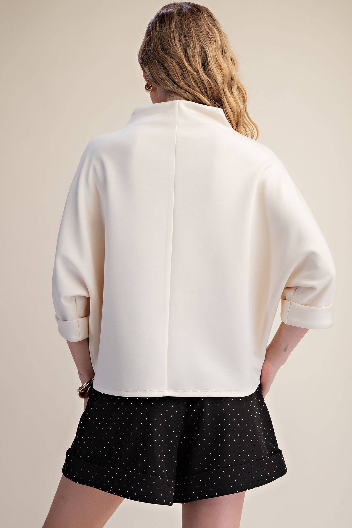 Mellow Days Sweatshirt-Ivory