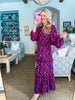 Turma Floral Tiered Maxi Dress