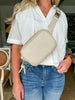 Jaxx Belt Bag - Fanny Pack- Ivory