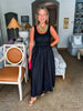 Let's Stroll Dress-Black