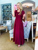 Pinot Sipping Maxi Dress