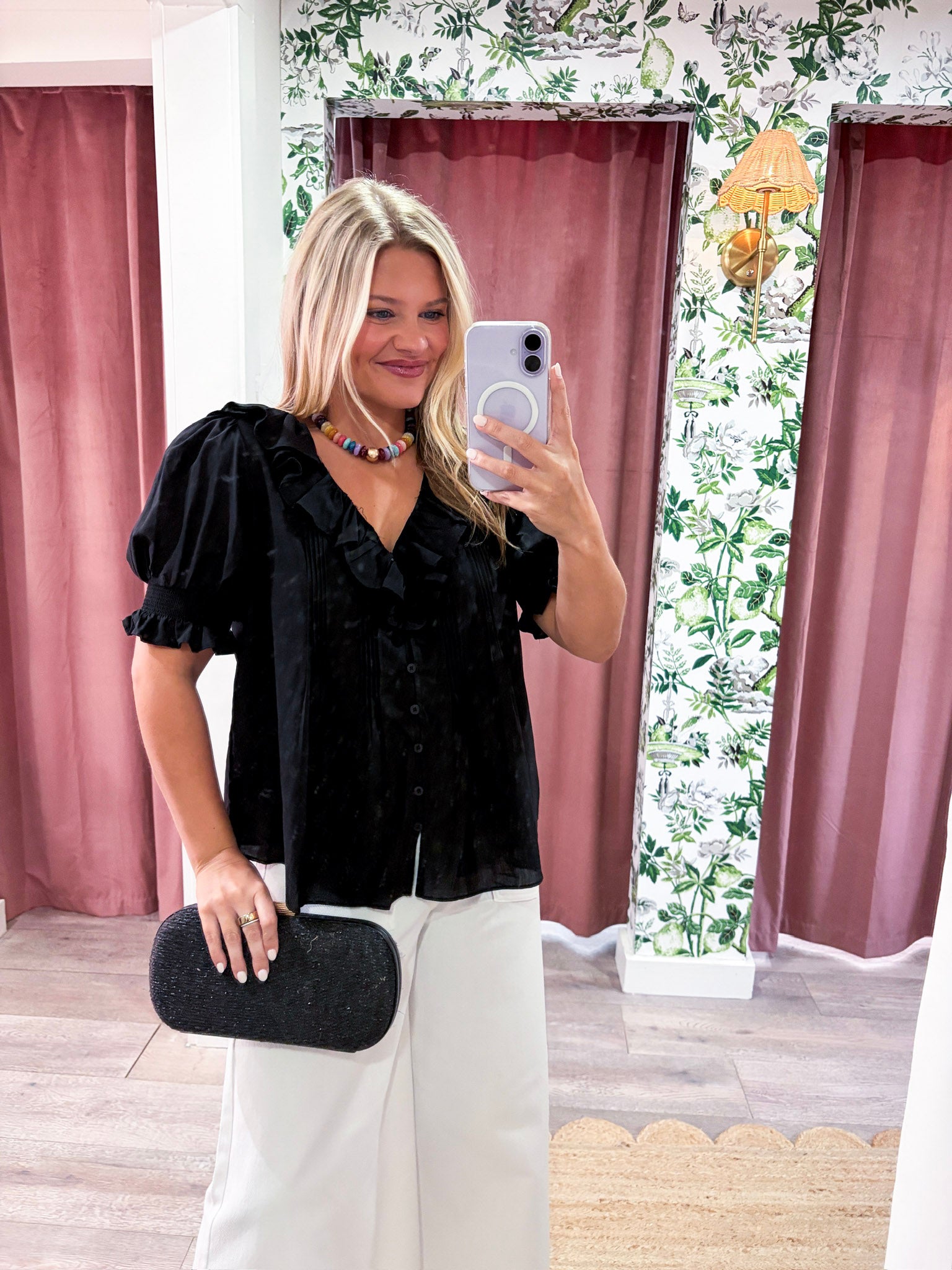 Primrose Poplin Top