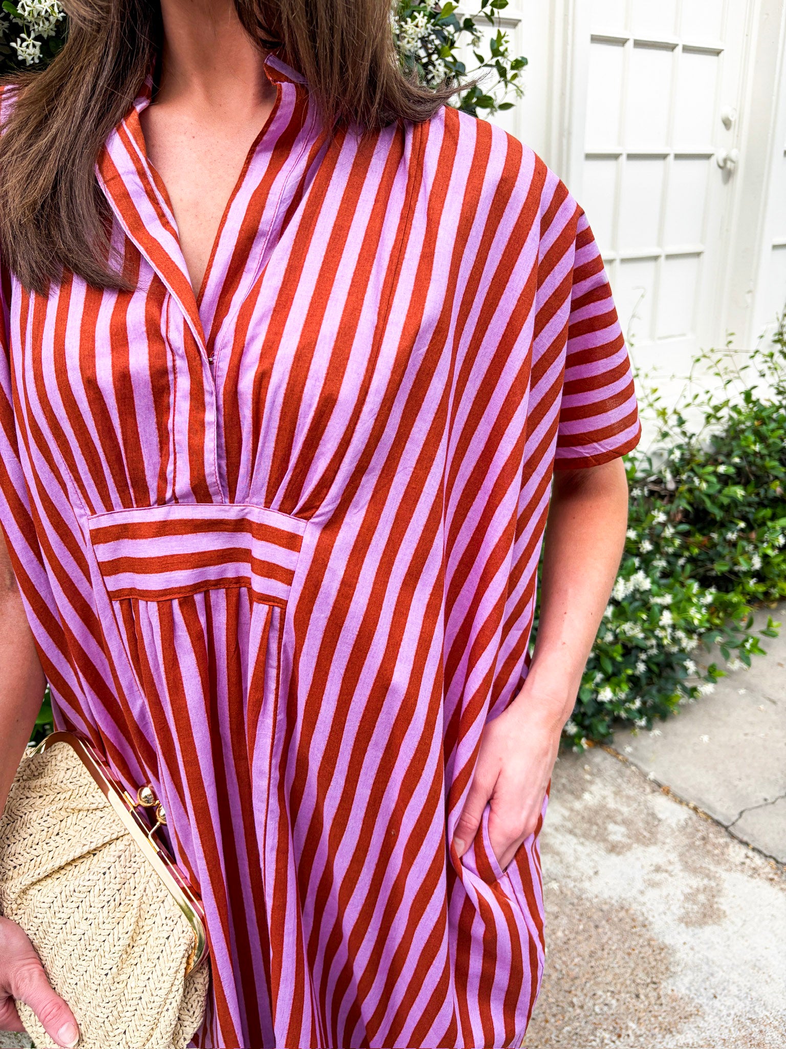 Margot Stripe Kaftan