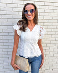 Sweet Romance Peplum Top