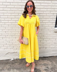 Sunset Glow Midi Dress