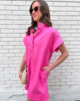 Forever Favorite Mini Dress-Pink