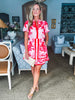 PREORDER: Vacation Babe Skirt Set-Red