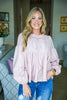 Orchard Picnic Lace Top-Mauve