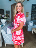 PREORDER: Vacation Babe Skirt Set-Red