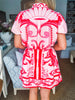 PREORDER: Vacation Babe Skirt Set-Red
