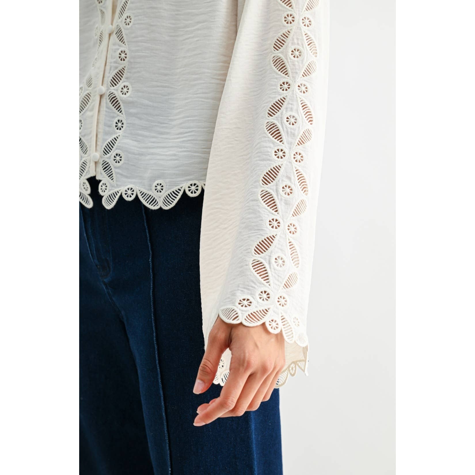 PREORDER: Lace Keepsake Top