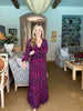 Art Opening Abstract Maxi Dress